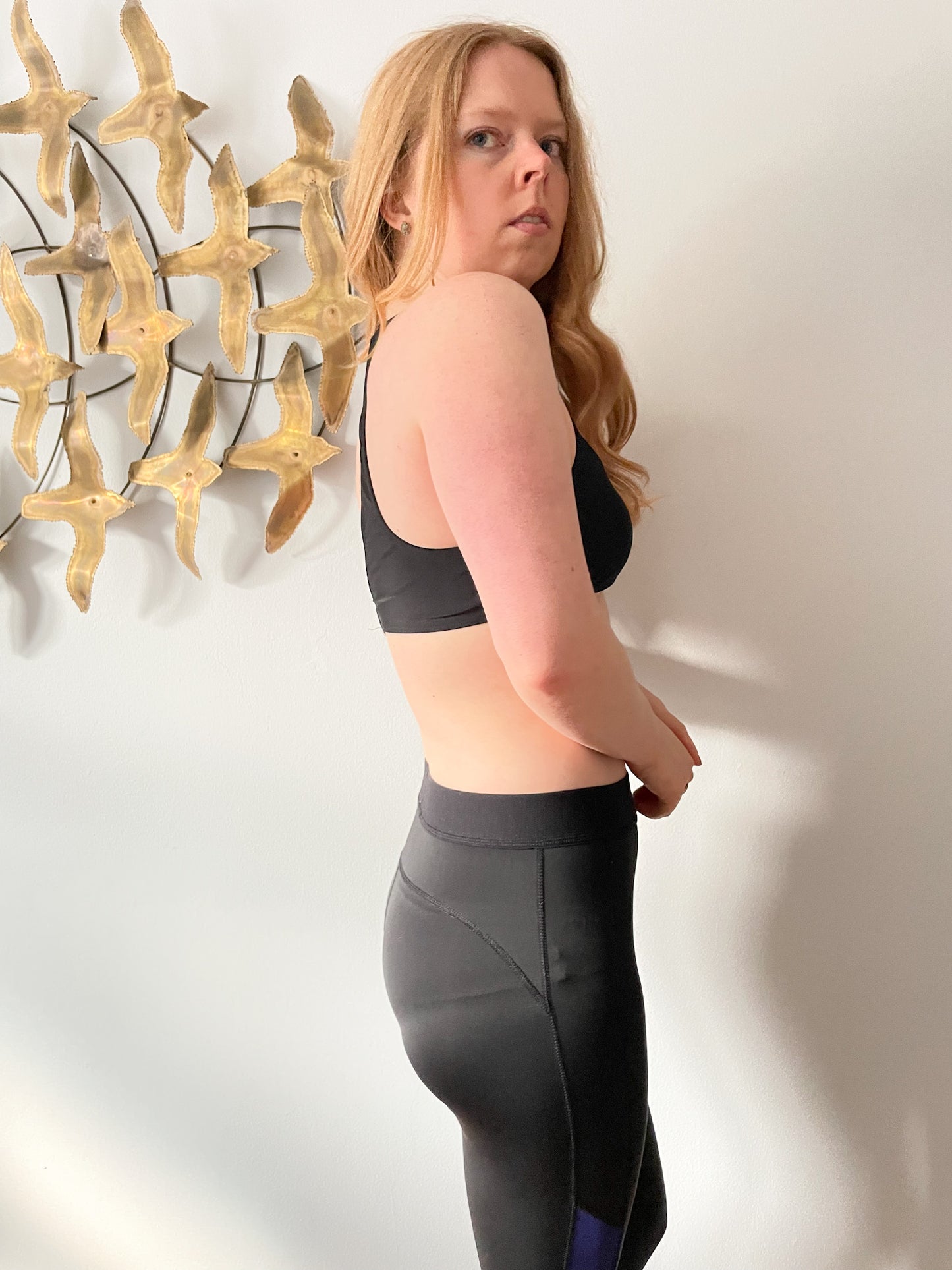 Black Cut Out Bikini Top - Medium