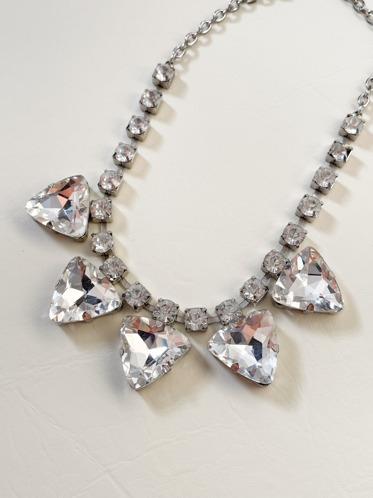 Crystal Sparkly Statement Necklace