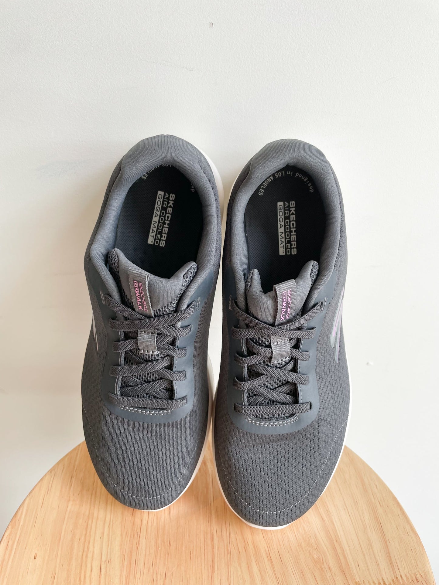 Sketchers Grey GoWalk Running Shoes - Size 8