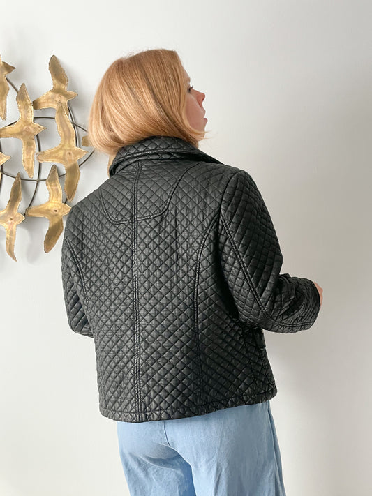 Lululemon Grey Beige Dotted InStill Workout Zipper Jacket - Size 8