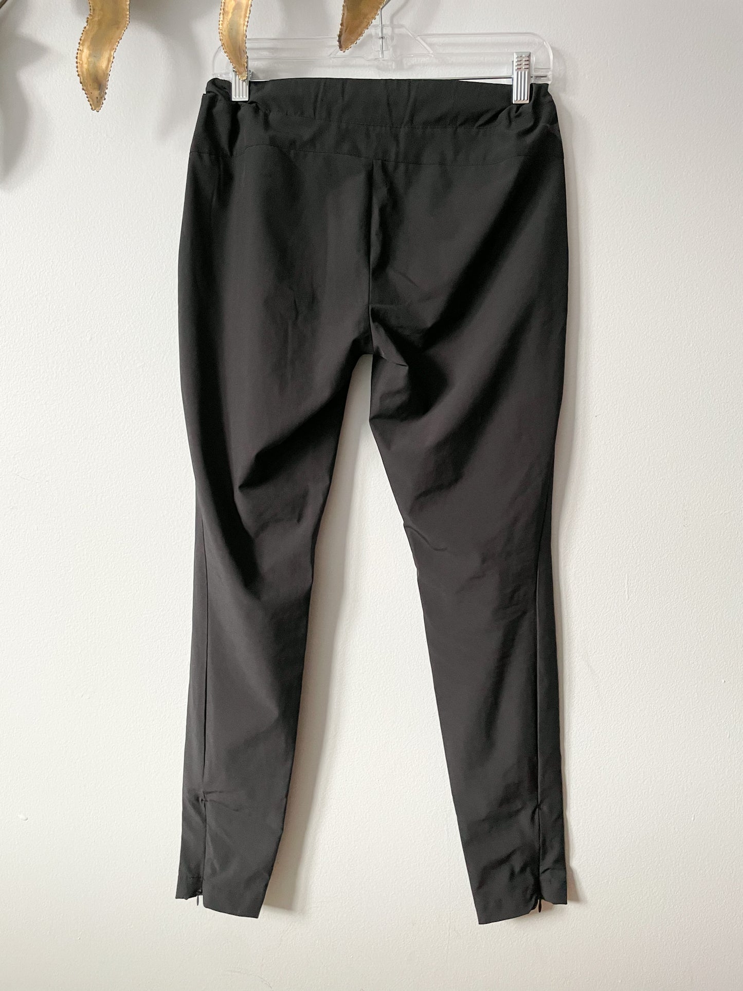 Diadora Black Lightweight Tennis Track Pants - XS