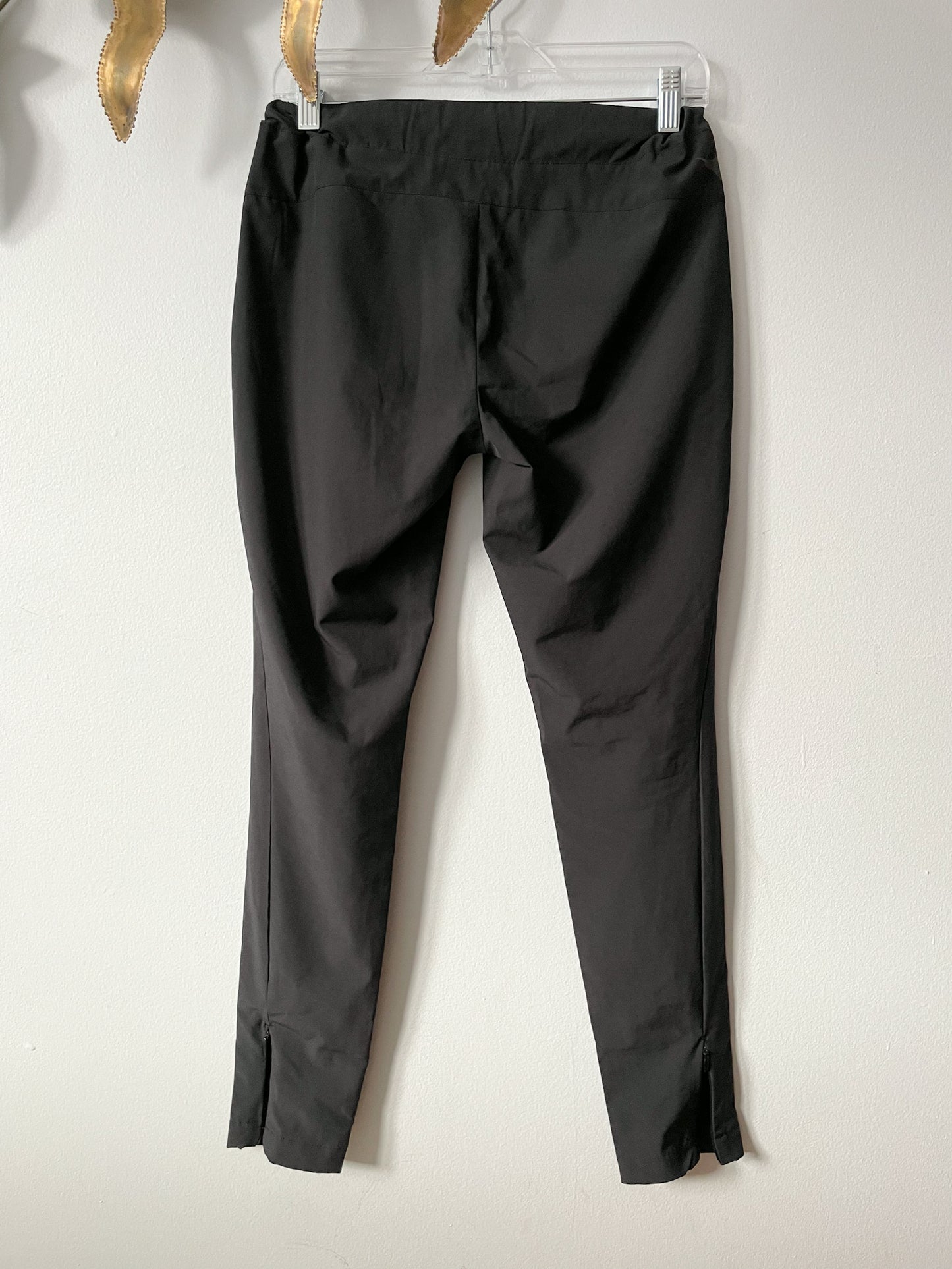 Diadora Black Lightweight Tennis Track Pants - XS