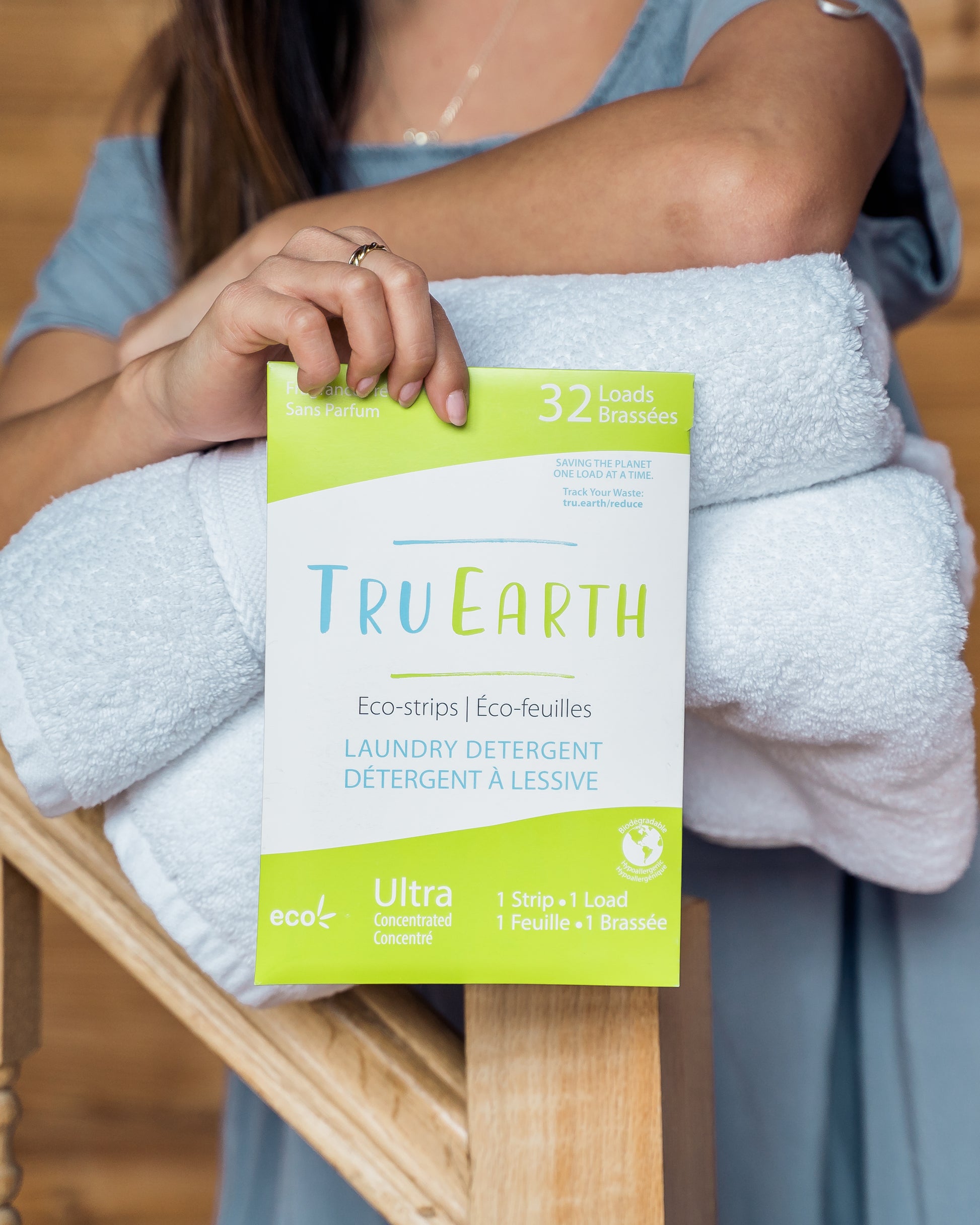 Tru Earth Eco-strips Zero Waste Laundry Detergent - Fragrance Free - Le Prix Fashion & Consulting