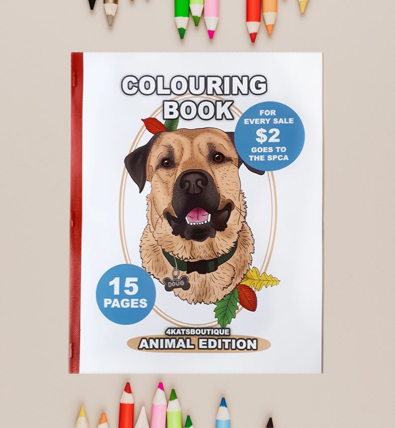 Animal Edition - Charitable Colouring Book