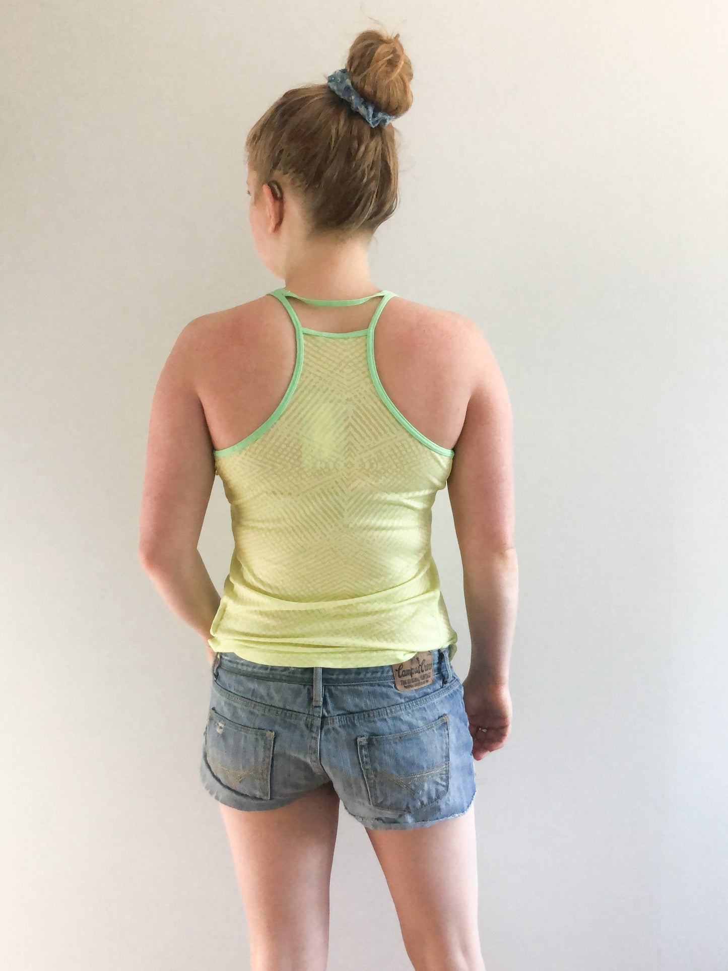 Adidas Supernova Yellow Workout Top - Small
