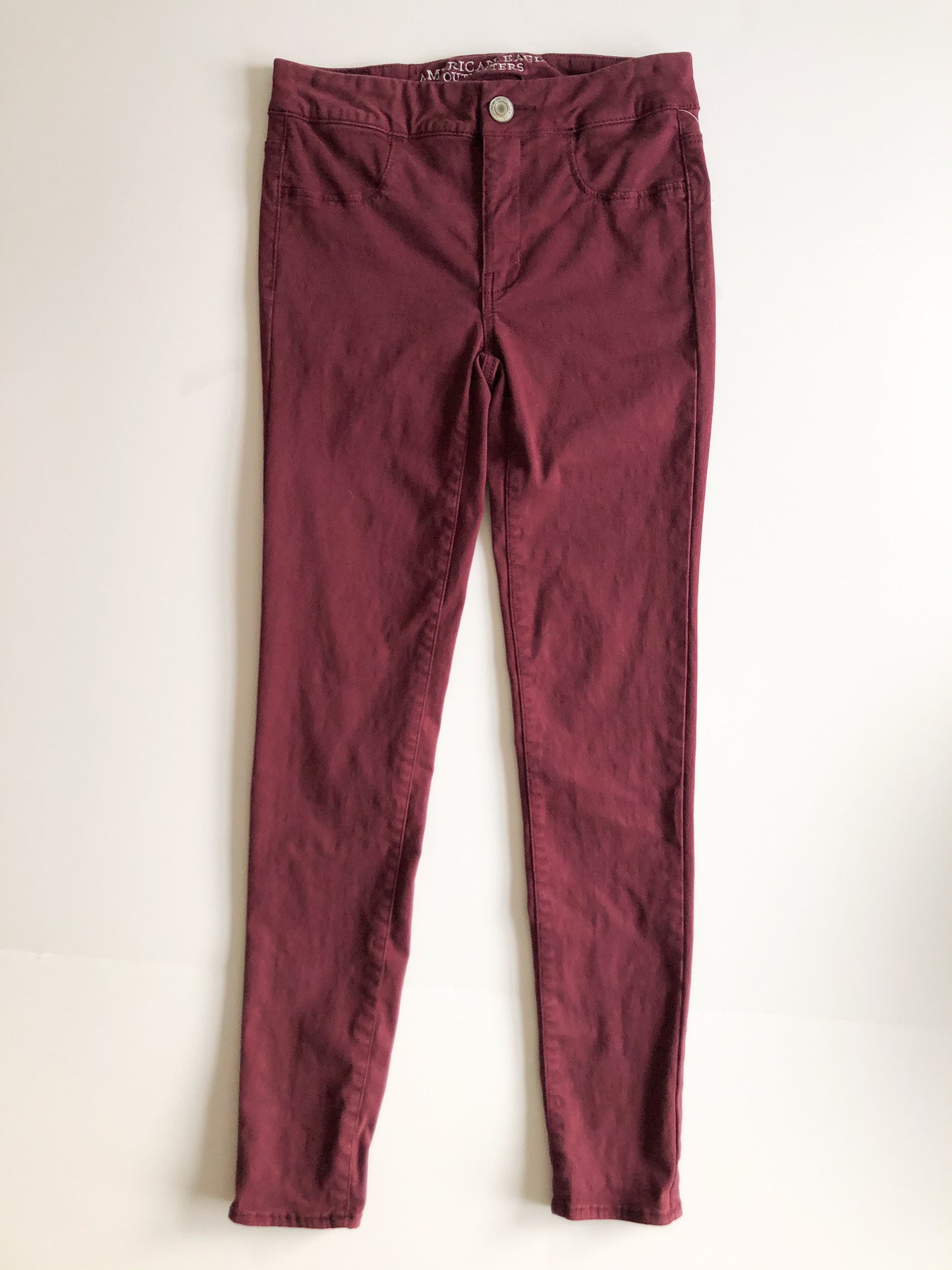 American Eagle Extreme Legging Highest Rise Wine Deep Red Jeggings - S – Le  Prix Fashion & Consulting