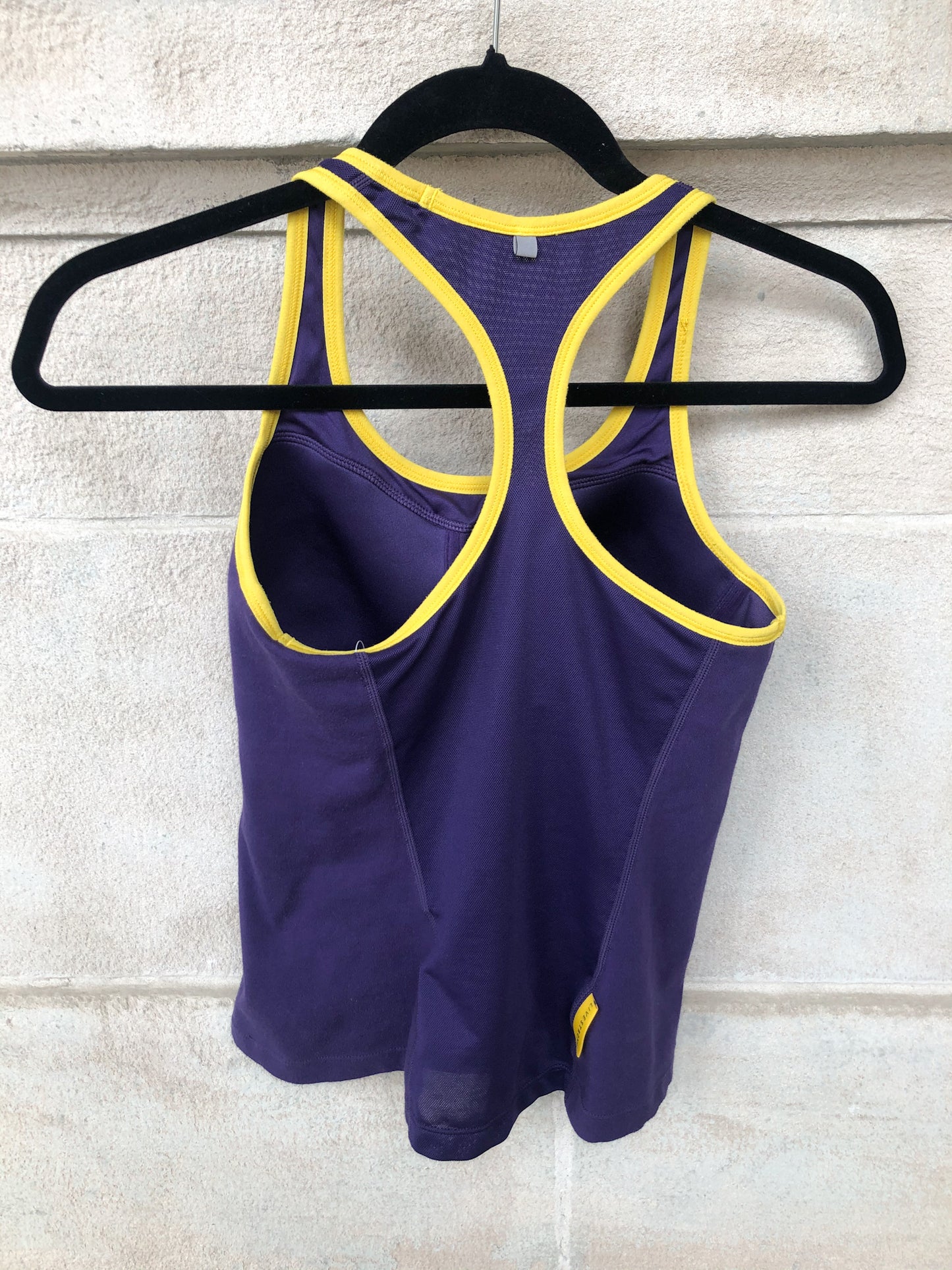 Nike Purple Livestrong Workout Top with Built in Bra - Small