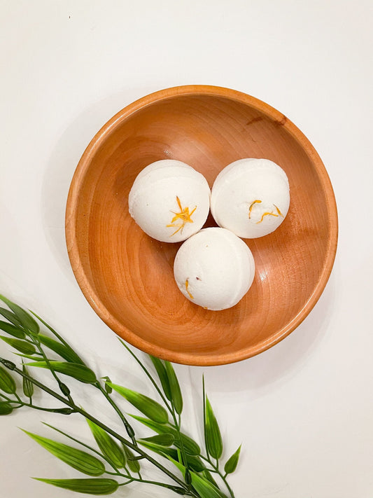 Detox Natural Hydrating Bath Bomb - Lemon Ginger