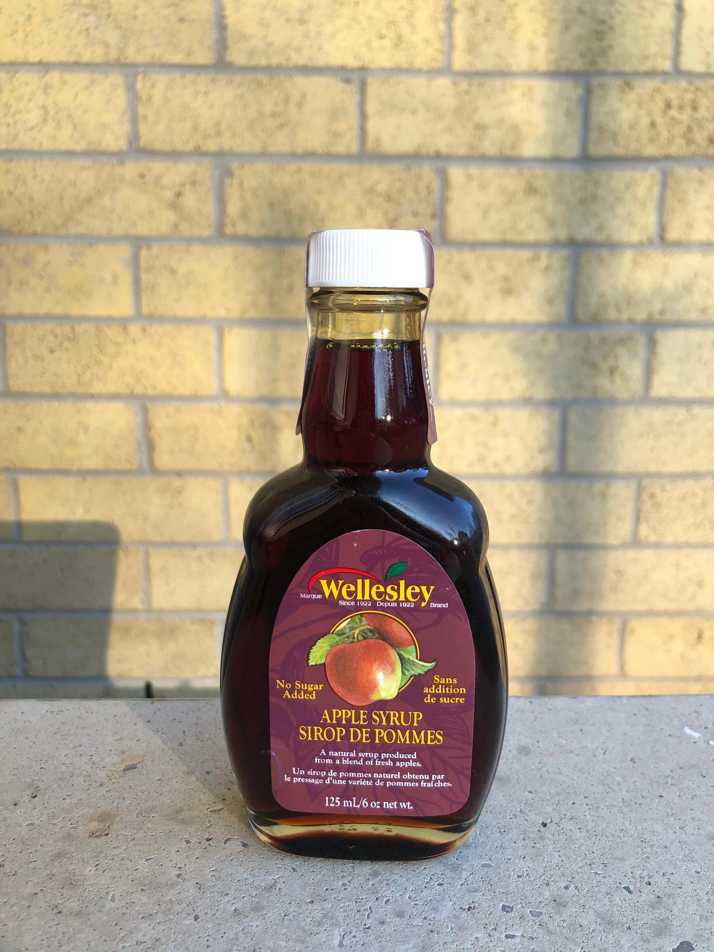 Wellesley Apple Syrup - 125ml - Preservative Free