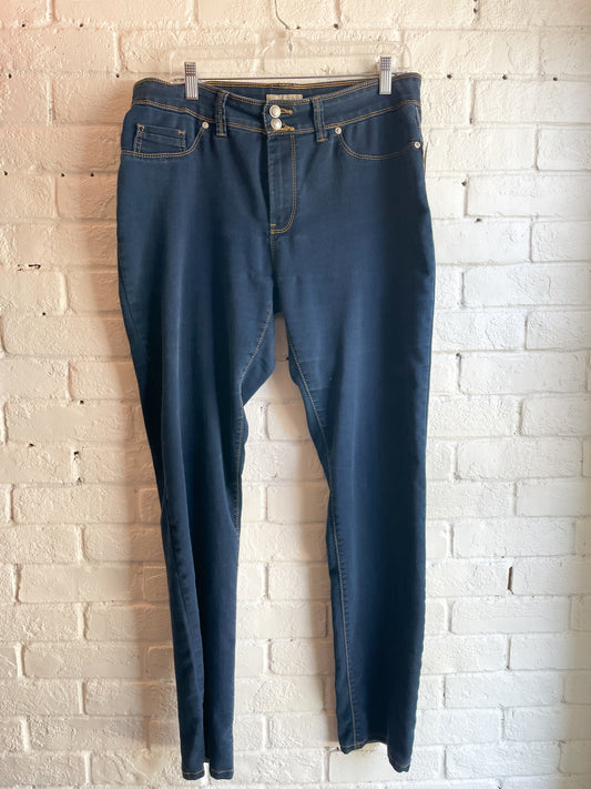 Blossom Dark Wash High Rise Jegging Tapered Jeans - Size 32