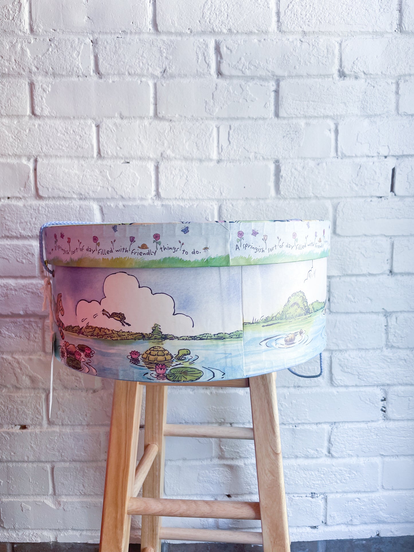 Winnie the Pooh Round Hat Storage Box