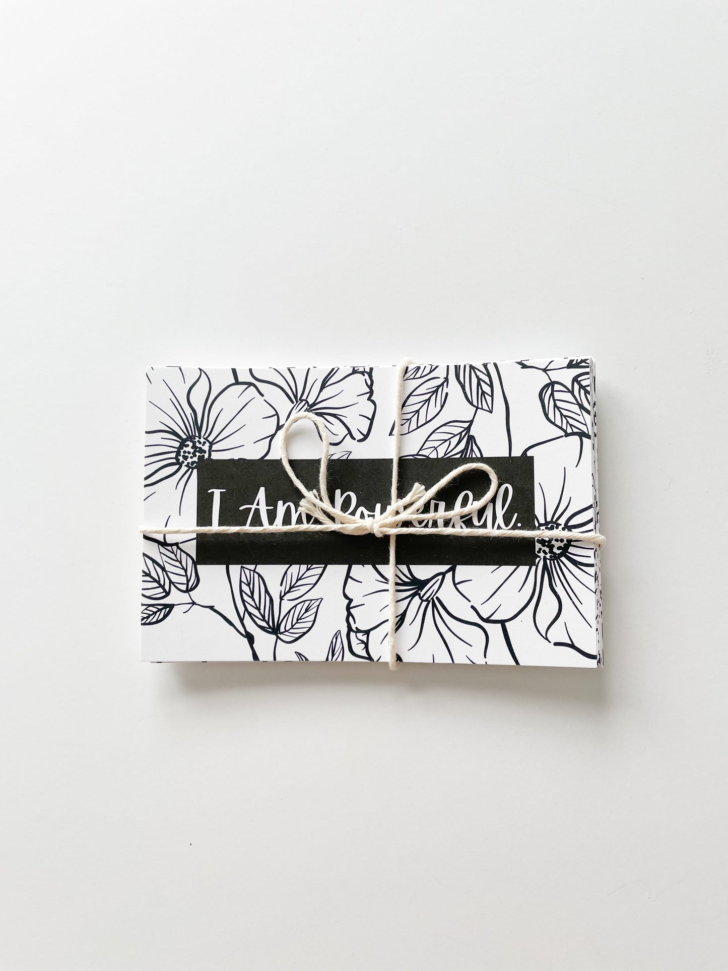 Positive Affirmation Self-Love Colouring Postcard Deck