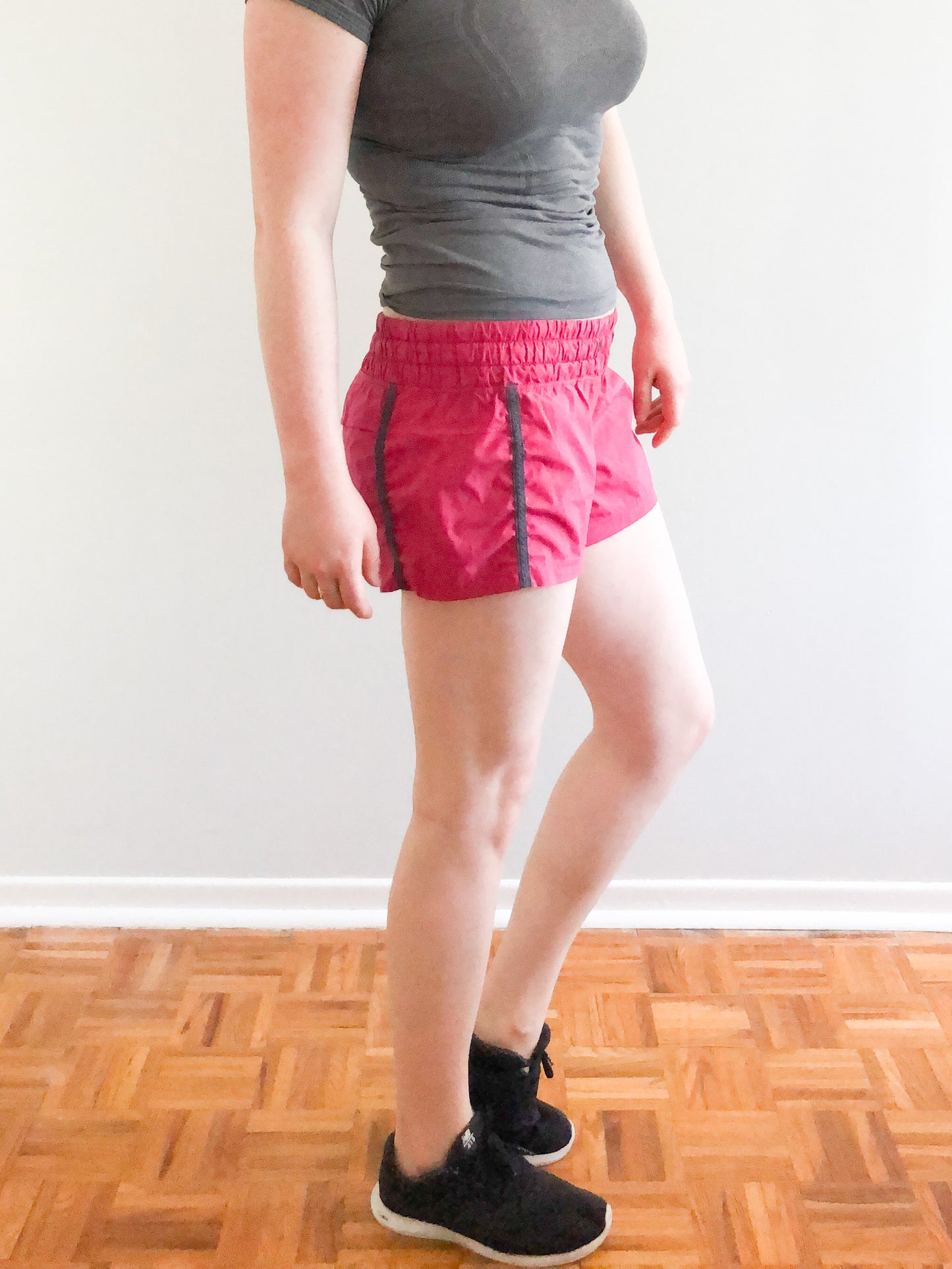 Lululemon Pink Track Running Shorts - Size 6 / S/M