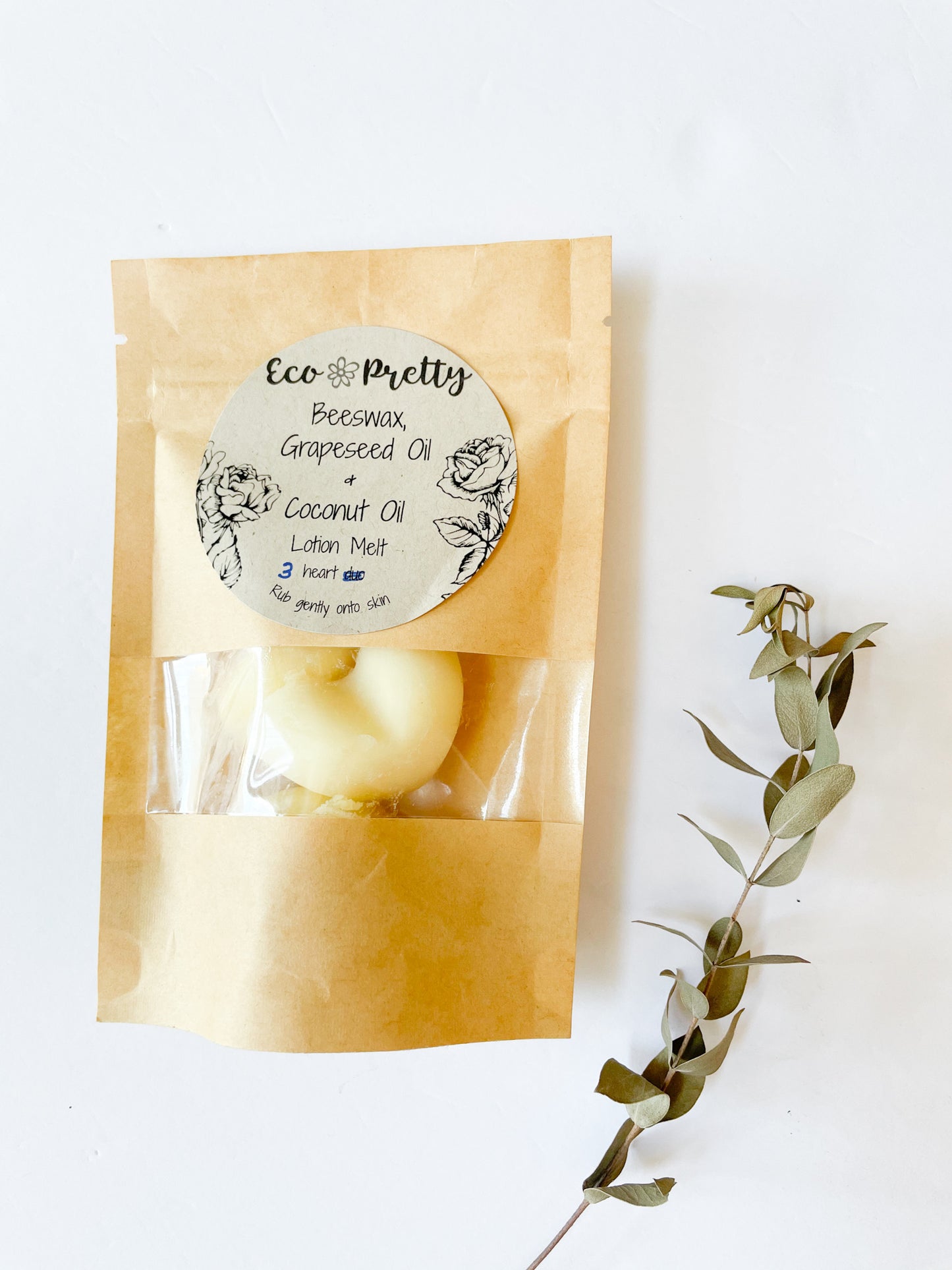 Heart Organic Naked Solid Lotion Bar