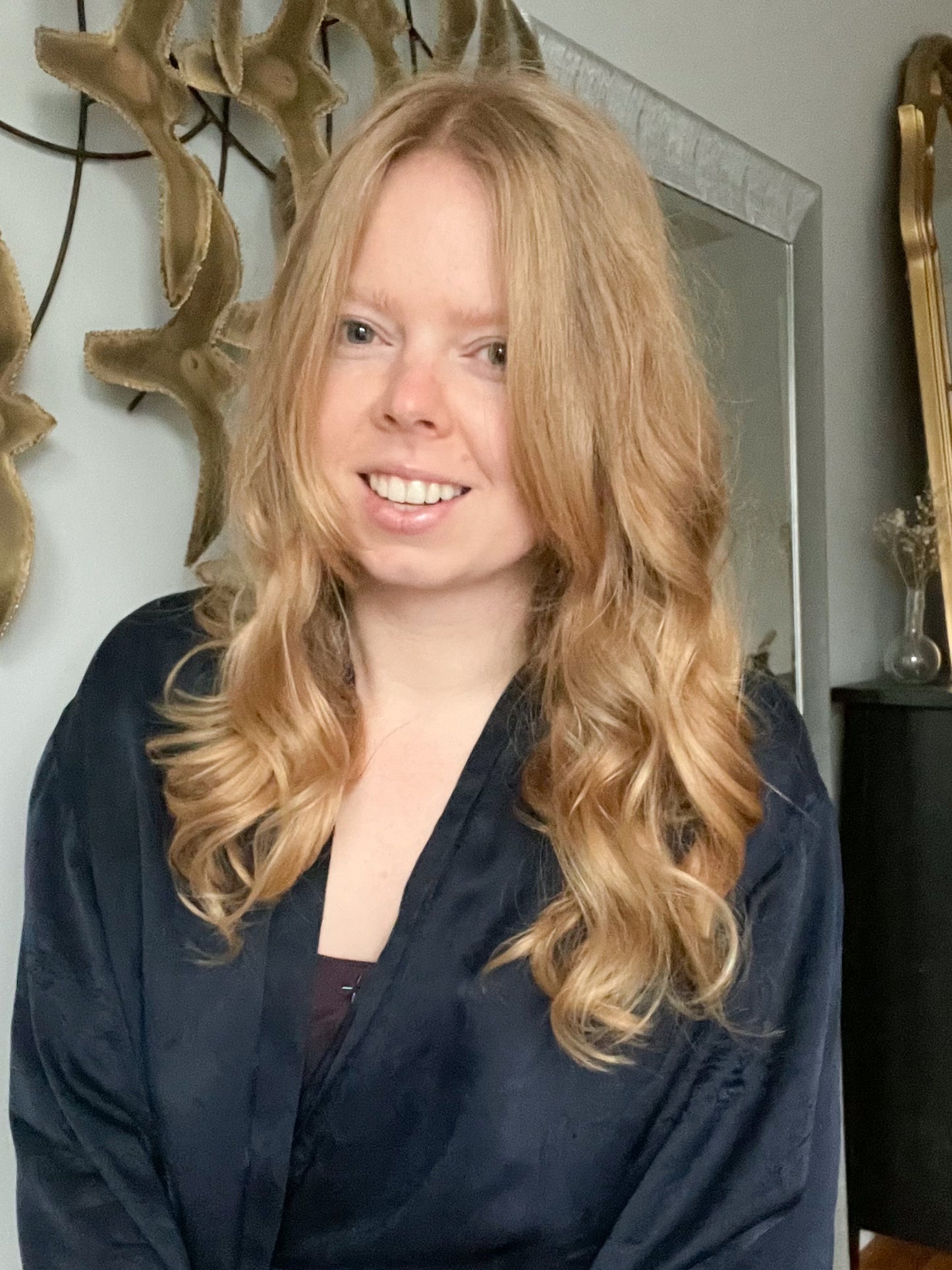 Heat Free Satin Hair Curler Set - Rose