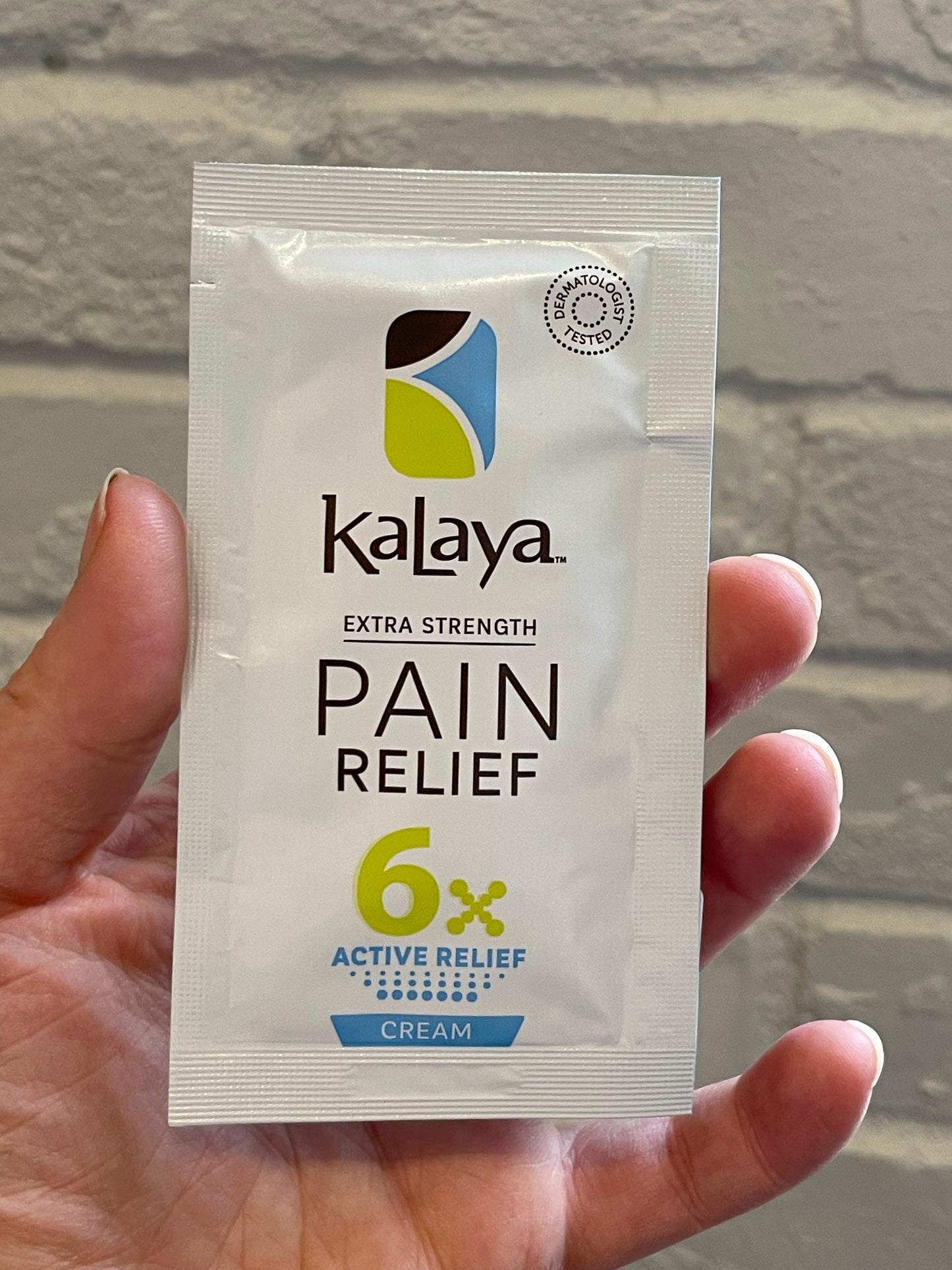 Kalaya 6X Extra Strength Menthol Pain Relief Cream Trial Size - 8g