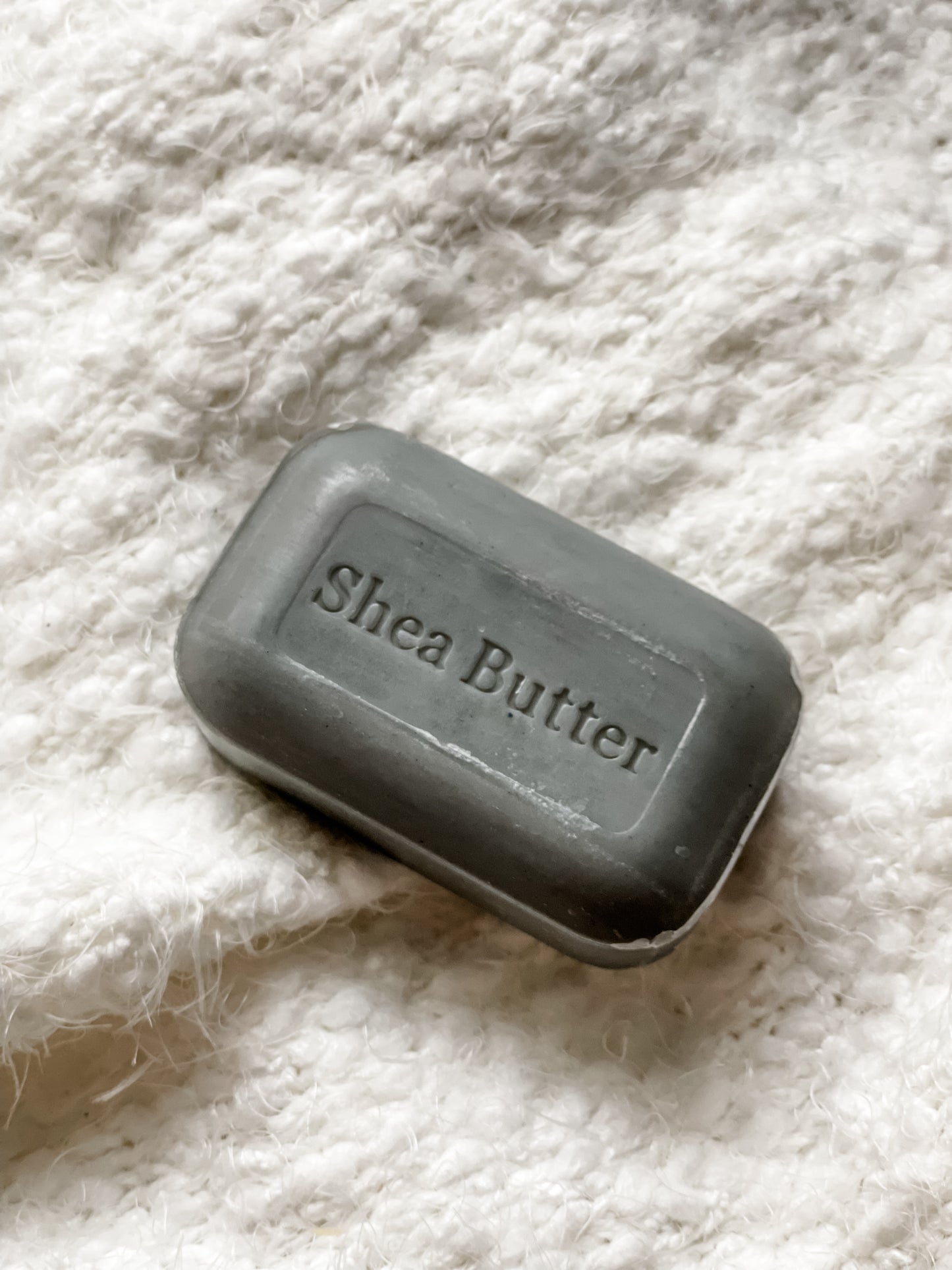 Shea Butter Gentle Exfoliating Unscented Vegan Plant-Based Soap - Zero Waste + Biodegradable