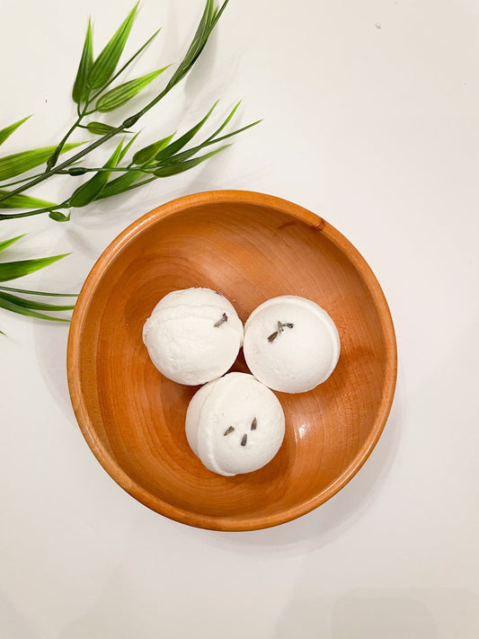 Relax Natural Hydrating Bath Bombs - Lavender Bergamot