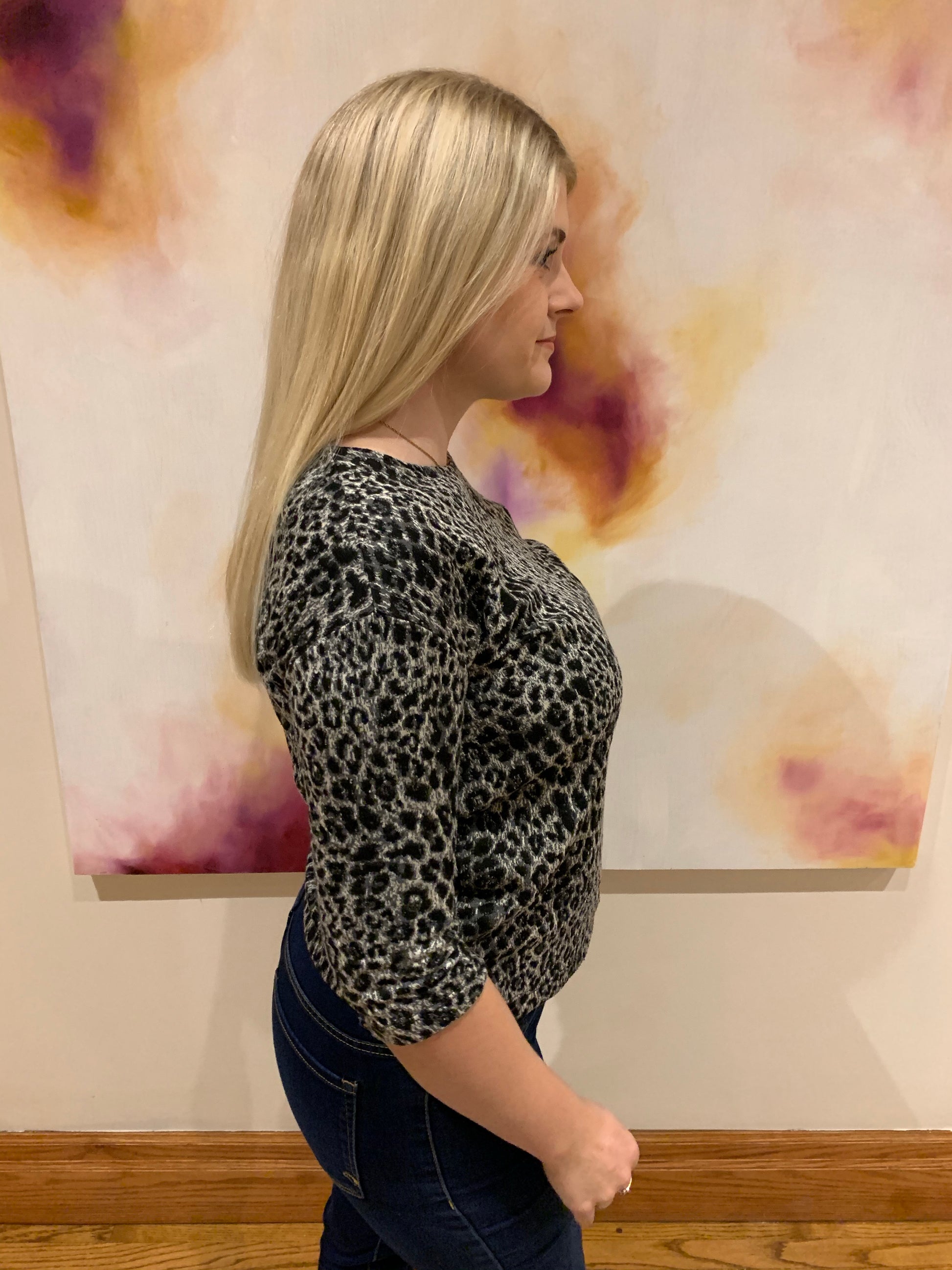 Tu Leopard Print Sweater - Le Prix Fashion & Consulting