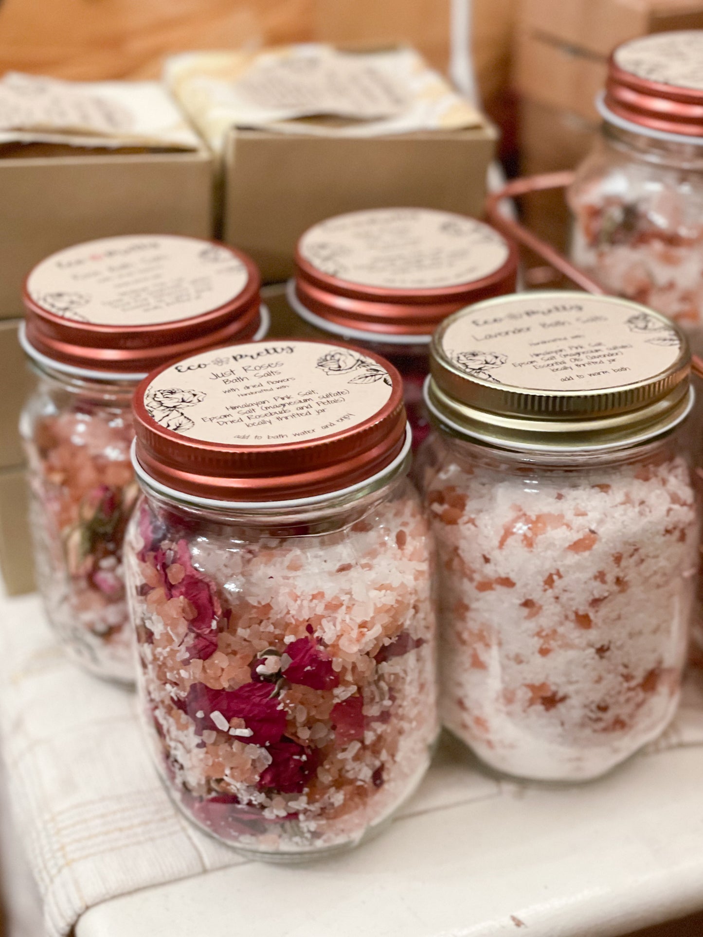 Rejuvenating Natural Spa Bath Salts - 444mL