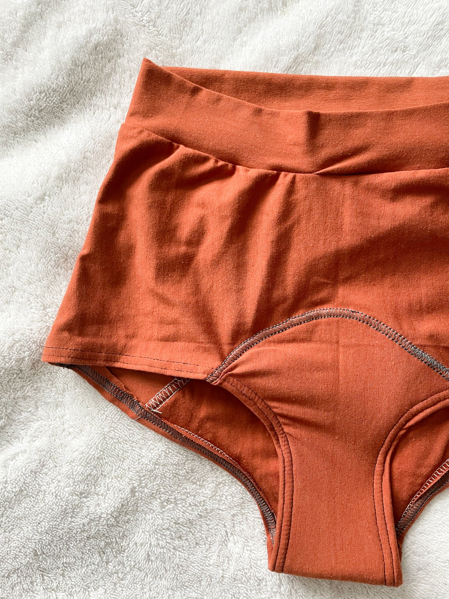 Organic Bamboo High Rise Period Underwear