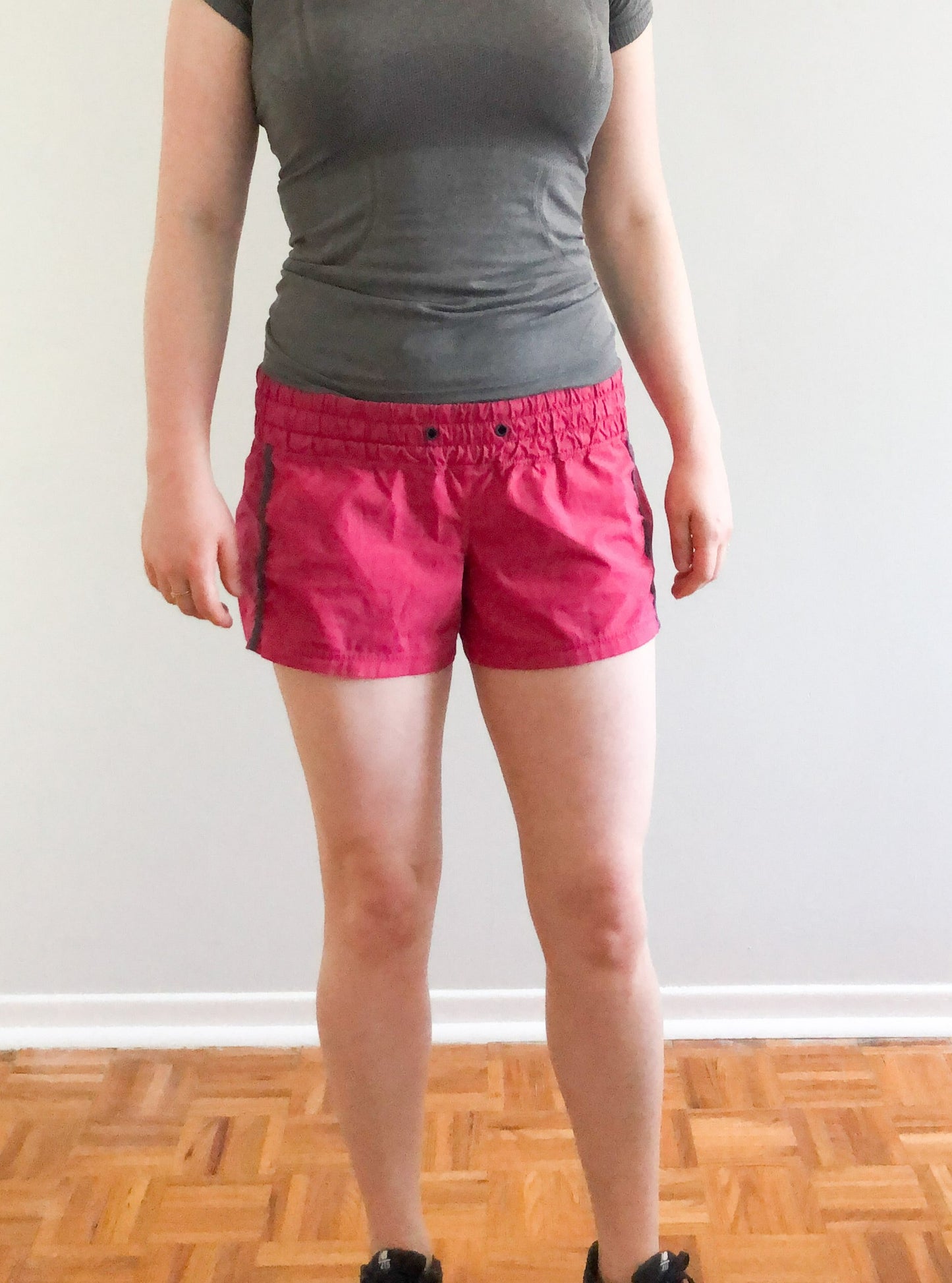 Lululemon Pink Track Running Shorts - Size 6 / S/M