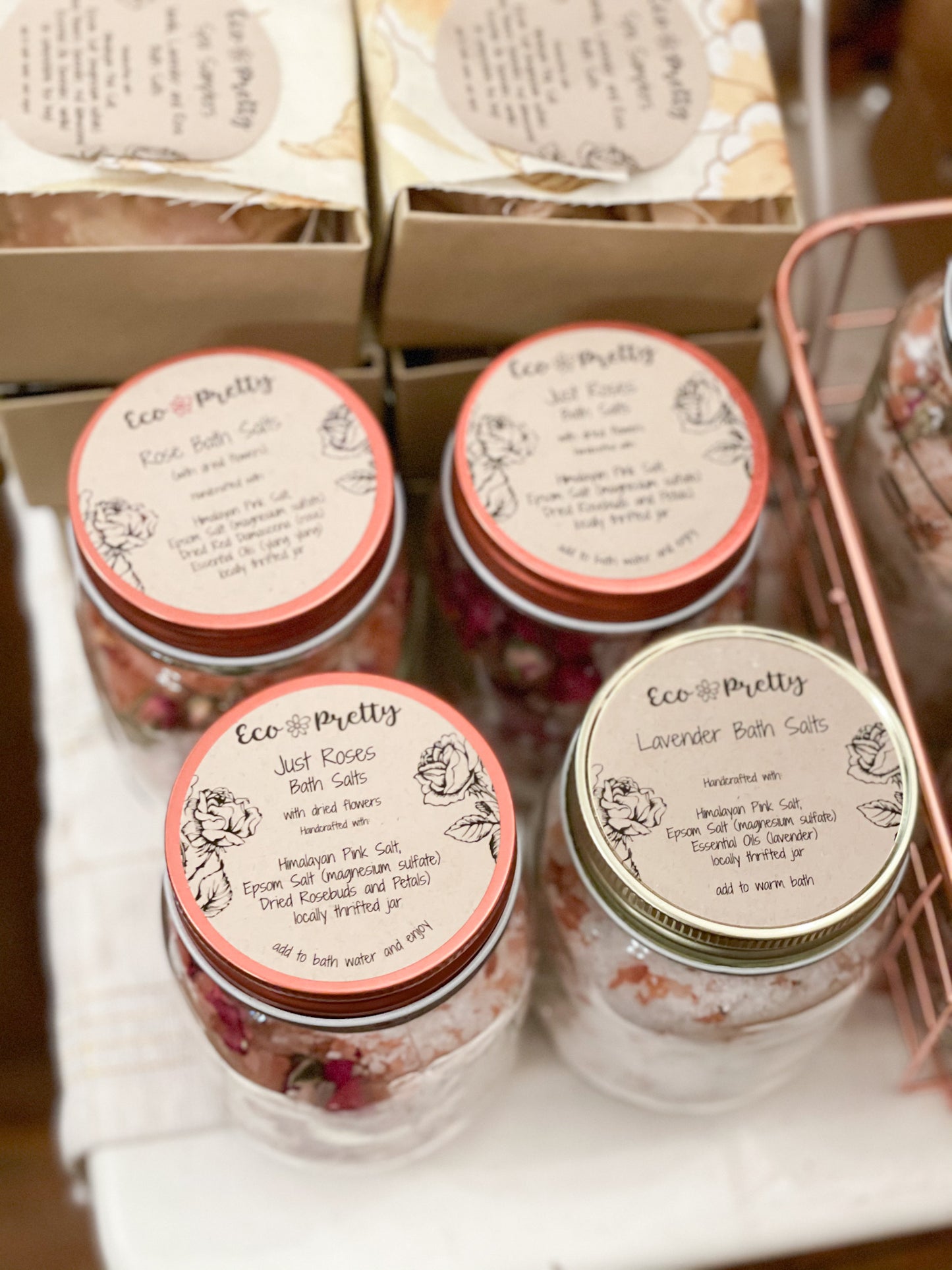 Rejuvenating Natural Spa Bath Salts - 15oz