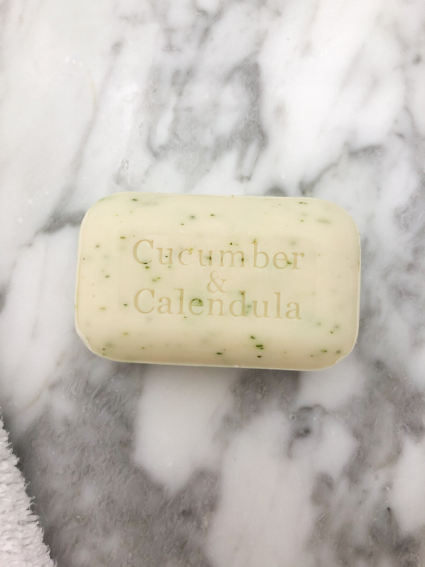 Cucumber and Calendula Pure Plant-Based Soap - Zero Waste + Biodegradable