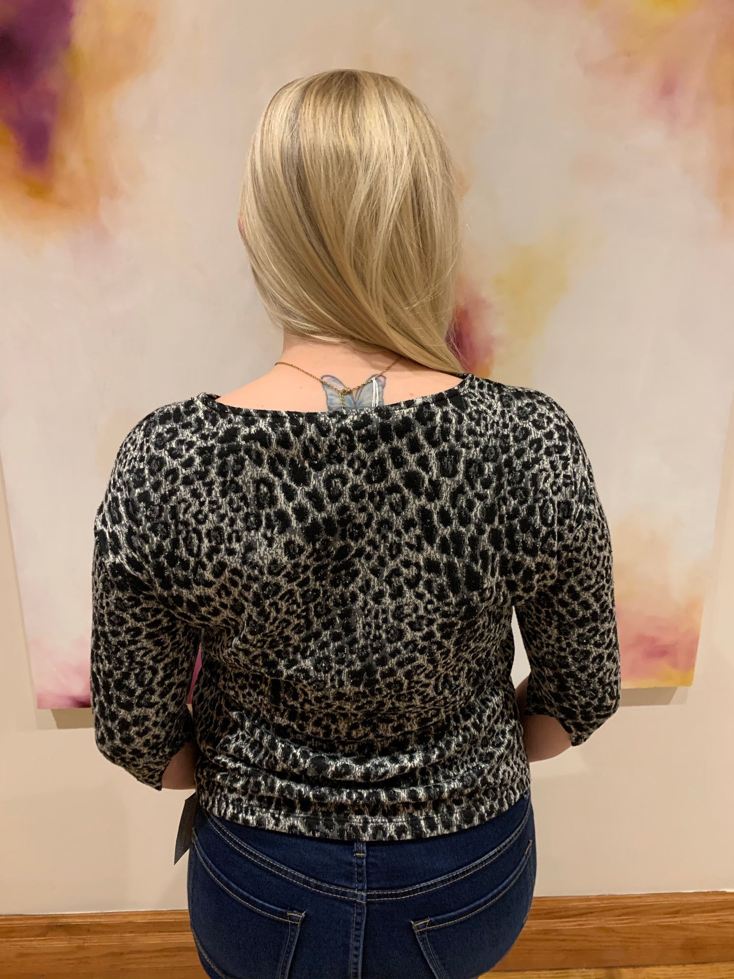 Tu Leopard Print Sweater - Le Prix Fashion & Consulting