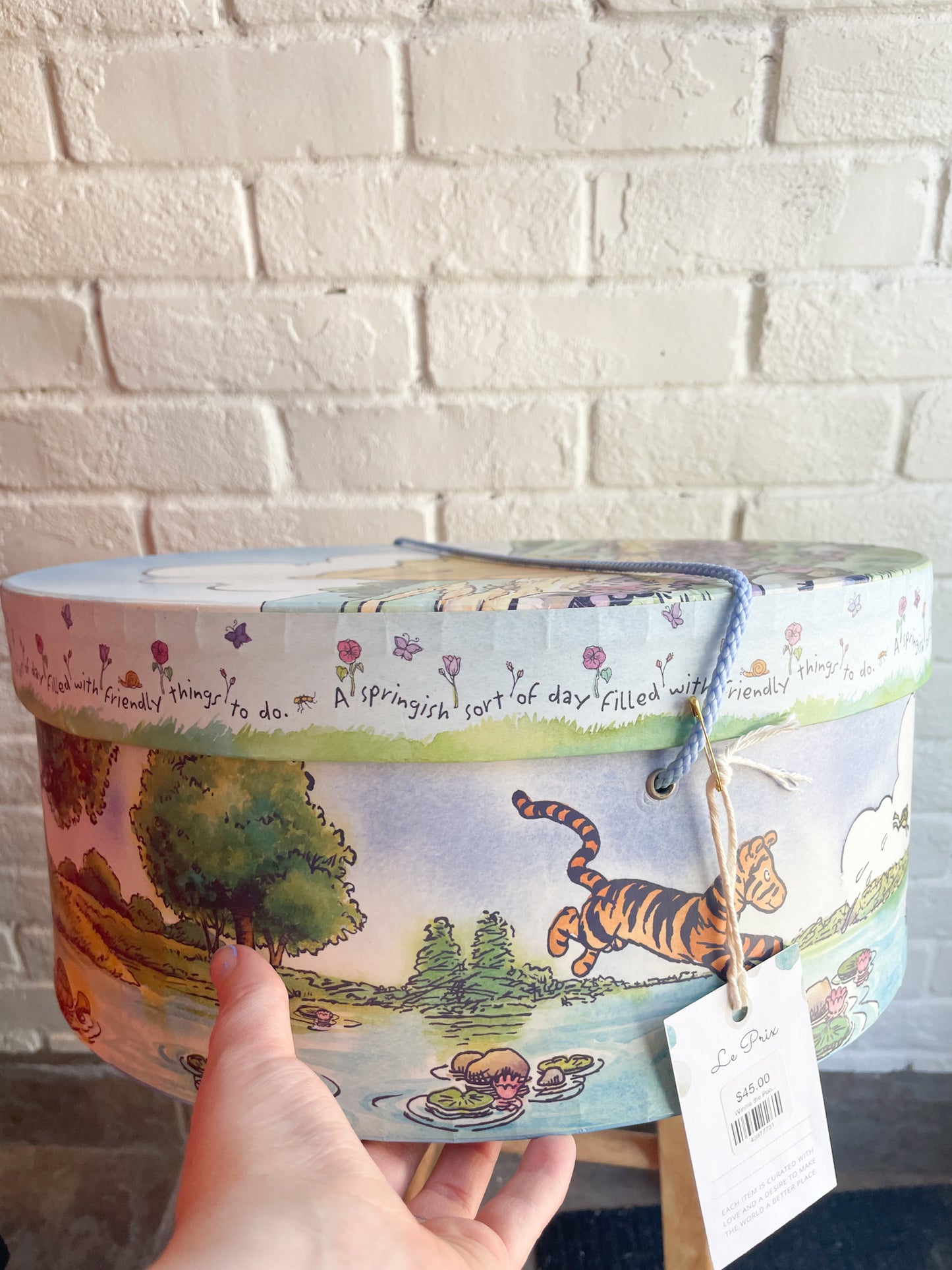 Winnie the Pooh Round Hat Storage Box