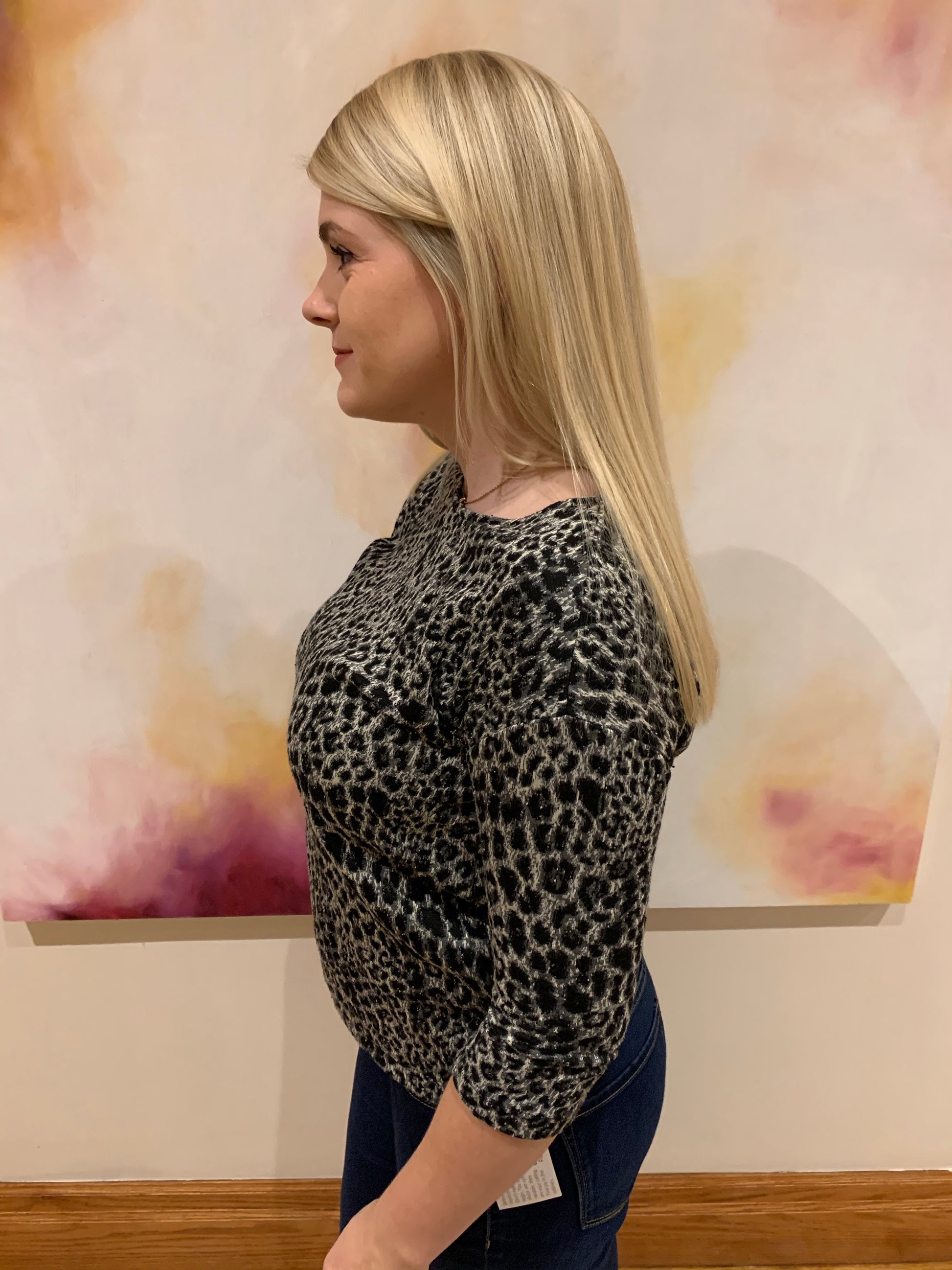 Tu Leopard Print Sweater - Le Prix Fashion & Consulting