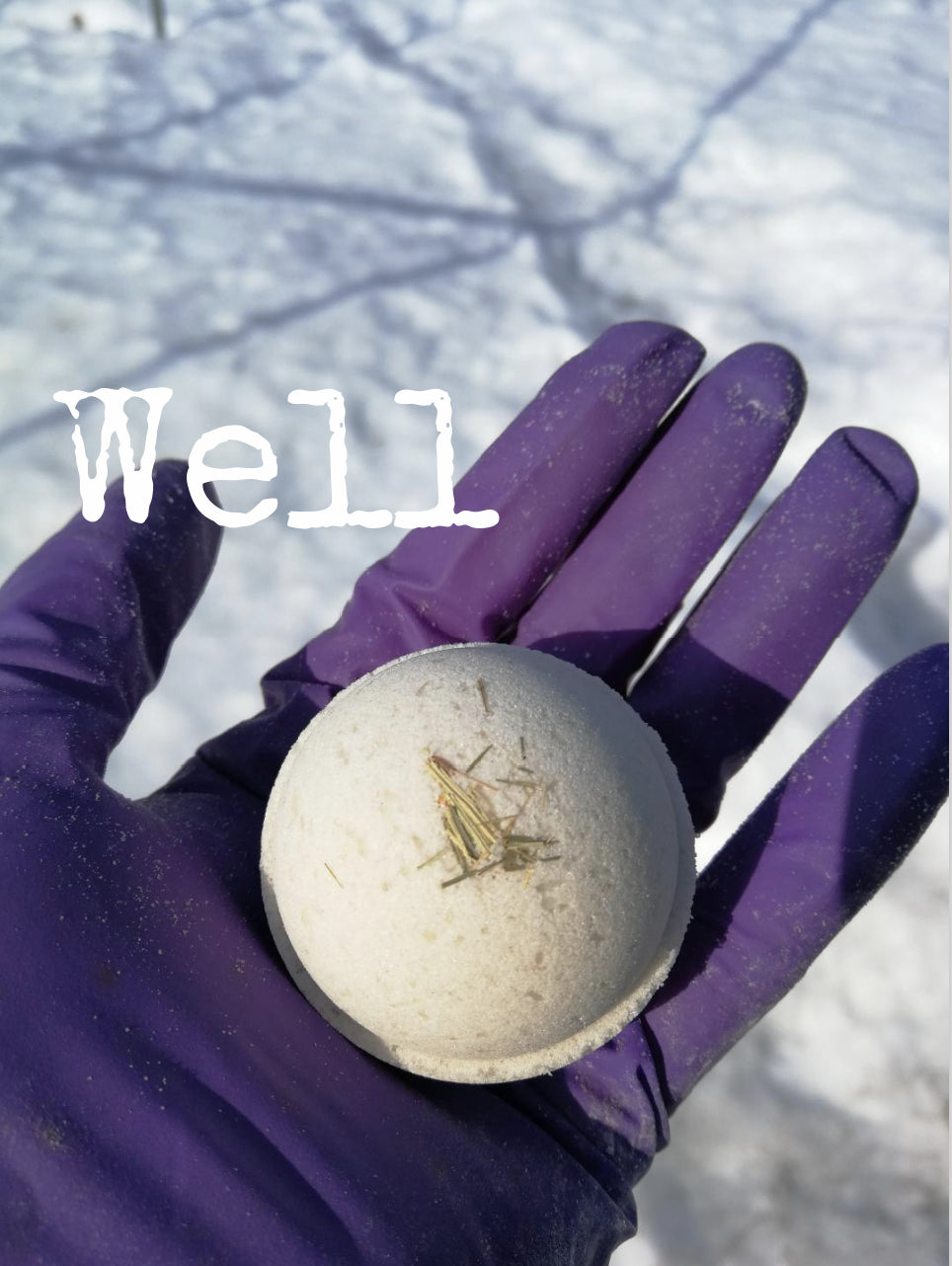 Well Natural Hydrating Bath Bombs - Eucalyptus