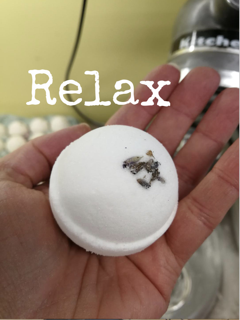 Relax Natural Hydrating Bath Bombs - Lavender Bergamot